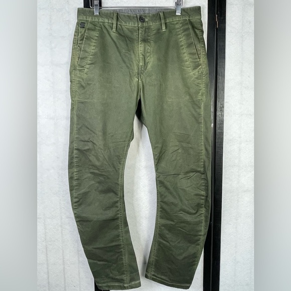 G-Star Olive Green Chinos - Picture 1 of 7